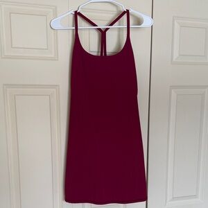 HALARA Burgundy Dress